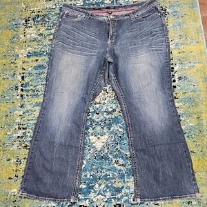 a.n.a Blue Flare Boot Cut/Wide Leg Jeans